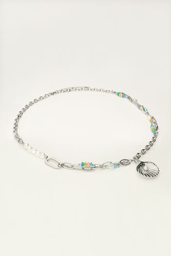 Ocean Gliederkette mit Muschel und mehrfarbigen Perlen | - My jewellery - Modalova