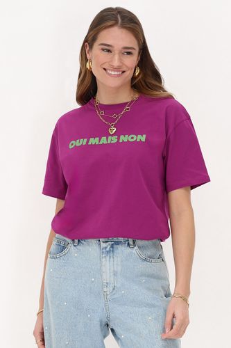 T-shirt et vert"Oui mais non"| - My jewellery - Modalova