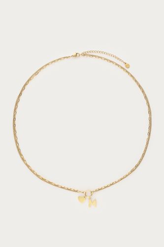 Doppelte Gliederkette mit Buchstabe | - My jewellery - Modalova