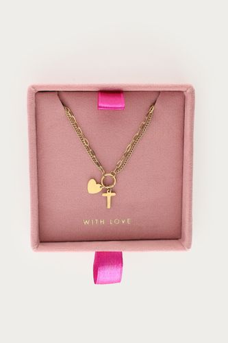 Doppelte Gliederkette mit Buchstabe | - My jewellery - Modalova