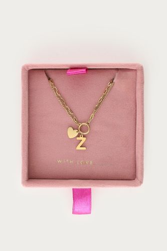 Doppelte Gliederkette mit Buchstabe | - My jewellery - Modalova