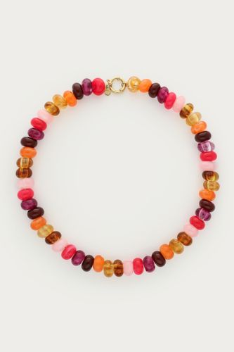 Bunte Kette mit Donut-Perlen | - My jewellery - Modalova