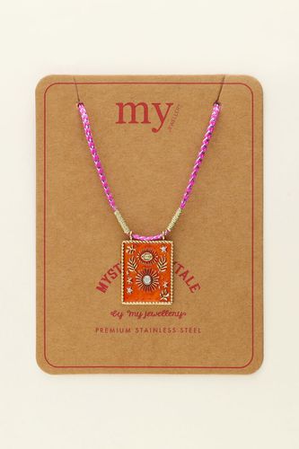Mystic Kette mit orangefarbenen Anhänger | - My jewellery - Modalova