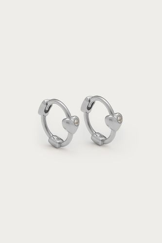 Magical Mini-Creolen mit Herz und Strass | - My jewellery - Modalova