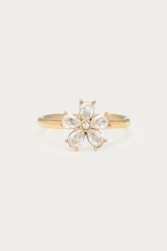 Magical Statement-Ring mit Blumen-Strasssteinen | - My jewellery - Modalova