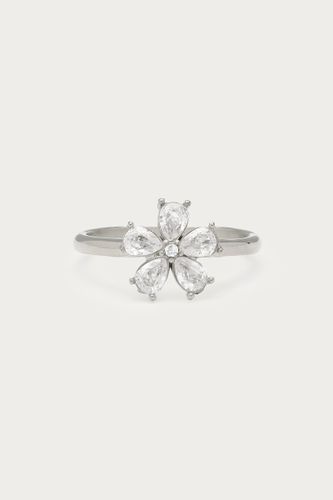 Magical Statement-Ring mit Blumen-Strasssteinen | - My jewellery - Modalova