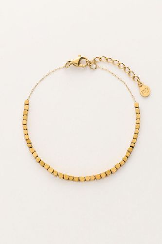 Minimalistisches Armband mit quadratischen Perlen | - My jewellery - Modalova