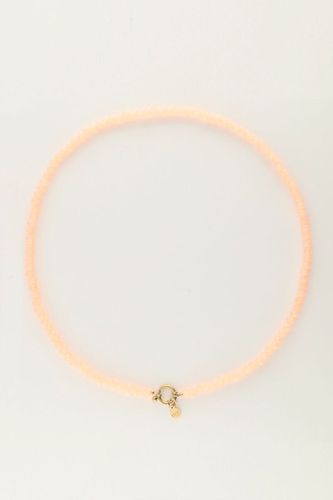 Orangefarbene Perlenkette mit Verschluss | - My jewellery - Modalova