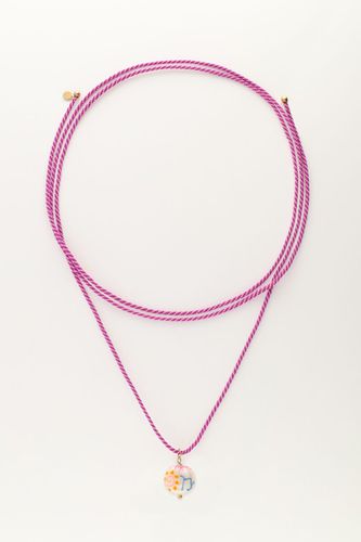 Sternzeichen Kordel-Halskette mit Perle | - My jewellery - Modalova