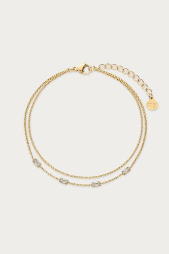 Magical Doppelarmband mit rechteckigen Strass-Steinen | - My jewellery - Modalova