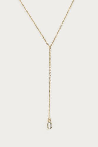 Initial Y-Kette mit Strasssteinen | - My jewellery - Modalova