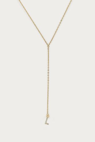 Initial Y-Kette mit Strasssteinen | - My jewellery - Modalova