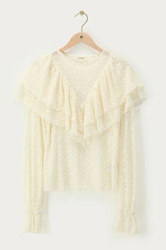Top en dentelle avec volants | - My jewellery - Modalova
