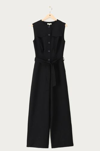 Schwarzer Jumpsuit mit Knöpfen | - My jewellery - Modalova