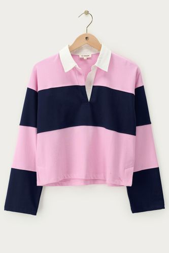 Polo rayé bleu-rose | My Jewellery - My jewellery - Modalova
