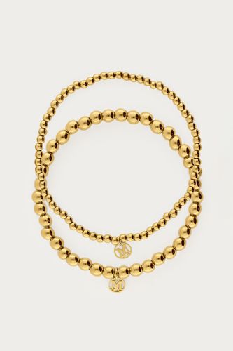 Bold Armbänderset mit Stahlperlen | - My jewellery - Modalova