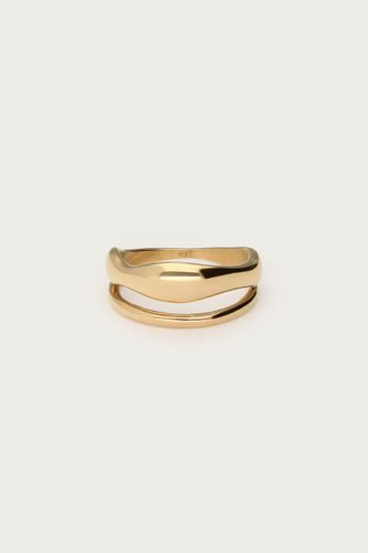 Bold Doppelring mit organischem Design | - My jewellery - Modalova