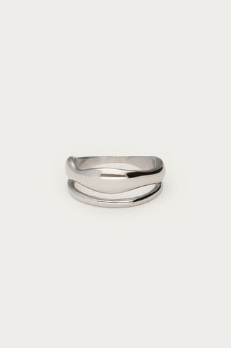 Bold Doppelring mit organischem Design | - My jewellery - Modalova
