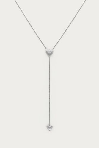 Bold minimalistische Y-Kette mit Herzen | - My jewellery - Modalova