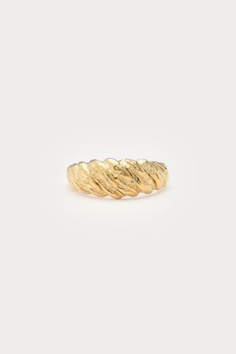Bold Ring Croissant "gehämmert" | - My jewellery - Modalova