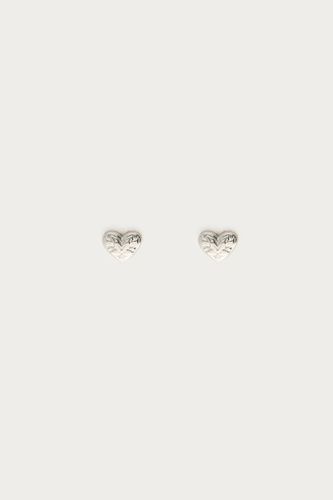 Botanical Mini-Ohrstecker Blumen Herz | - My jewellery - Modalova