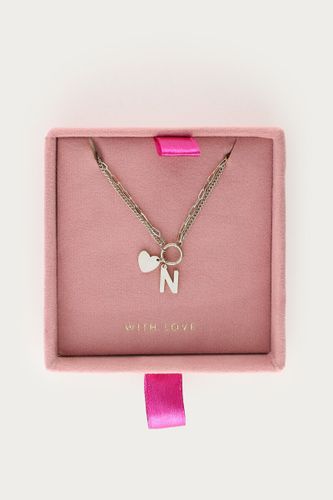 Doppelte Gliederkette mit Buchstabe | - My jewellery - Modalova