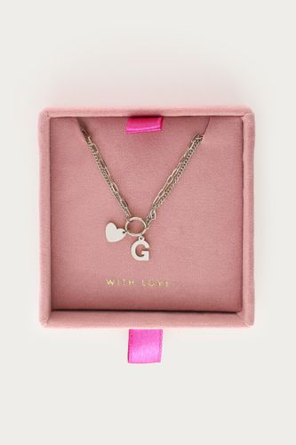Doppelte Gliederkette mit Buchstabe | - My jewellery - Modalova