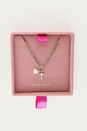 Doppelte Gliederkette mit Buchstabe | - My jewellery - Modalova