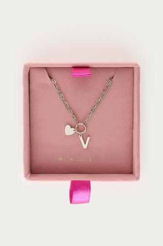 Doppelte Gliederkette mit Buchstabe | - My jewellery - Modalova