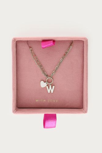 Doppelte Gliederkette mit Buchstabe | - My jewellery - Modalova