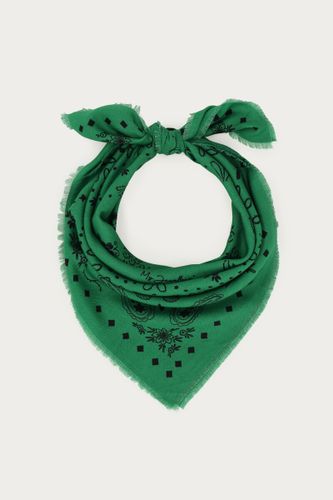 Grüner Schal mit Paisley-Muster | - My jewellery - Modalova