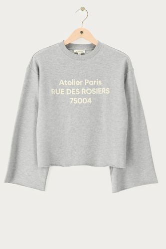 Sweatshirt mit Raw Edge "Atelier Paris" | - My jewellery - Modalova