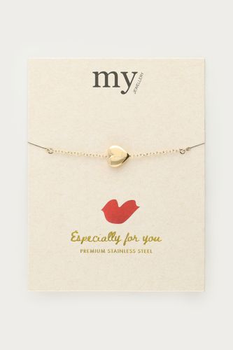 Herzarmband mit Buchstabe | - My jewellery - Modalova