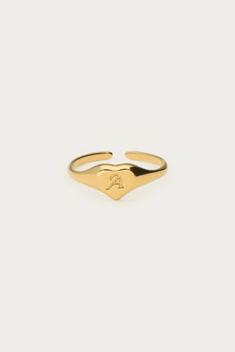 Herz-Siegelring mit Buchstabe | - My jewellery - Modalova