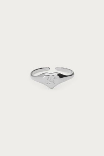 Herz-Siegelring mit Buchstabe | - My jewellery - Modalova