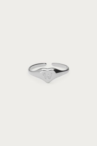 Herz-Siegelring mit Buchstabe | - My jewellery - Modalova