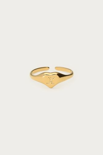 Herz-Siegelring mit Buchstabe | - My jewellery - Modalova
