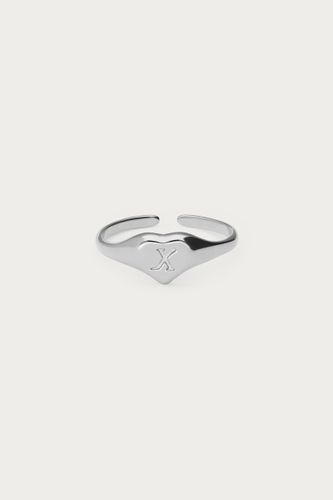 Herz-Siegelring mit Buchstabe | - My jewellery - Modalova