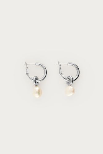 Creolen mit Süßwasserperle | - My jewellery - Modalova