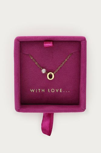 Initial Armband mit Süßwasserperle | - My jewellery - Modalova