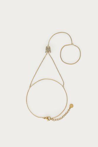 Initial Handkette mit Strasssteinen | - My jewellery - Modalova