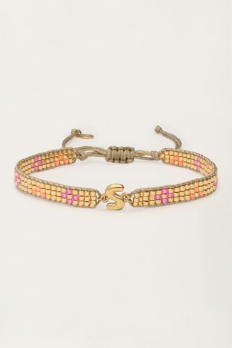 Buchstaben-Seil-Armband mit Miyuki-Perlen | - My jewellery - Modalova