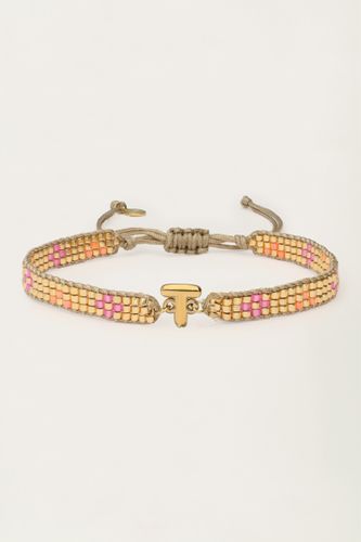 Buchstaben-Seil-Armband mit Miyuki-Perlen | - My jewellery - Modalova