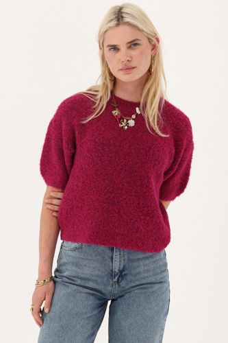 Top bouclé à manches courtes | - My jewellery - Modalova