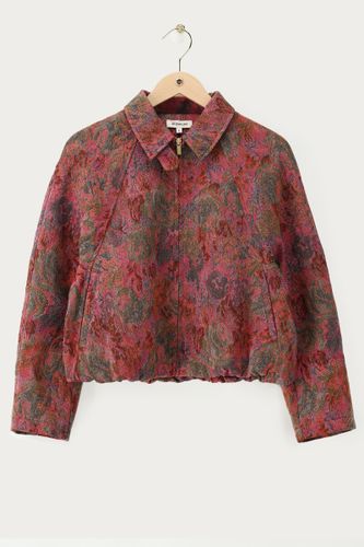 Jacquard-Bomberjacke mit Blumenmuster | - My jewellery - Modalova