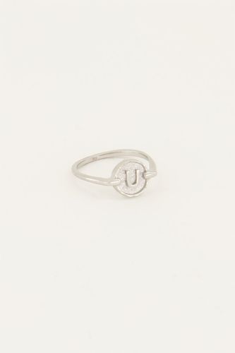 Ring mit Kreis und Buchstabe | - My jewellery - Modalova