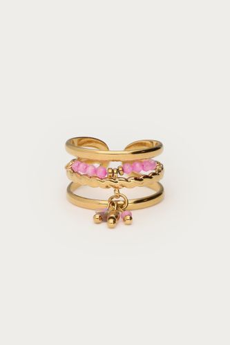 Statement-Ring mit Perlen | - My jewellery - Modalova
