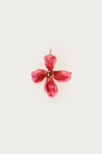 Tropical Anhänger mit pinker Statement-Blume | - My jewellery - Modalova