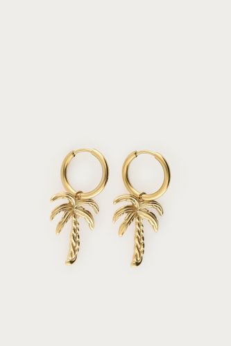 Tropical Creolen mit Palmen | - My jewellery - Modalova