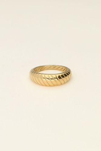 Universe gerippter Ring | - My jewellery - Modalova